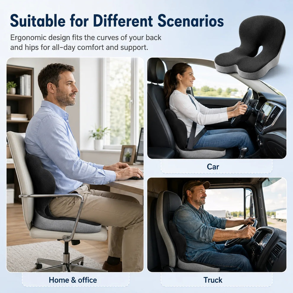 Orthopedic Lumbar Support Sciatica Cushion