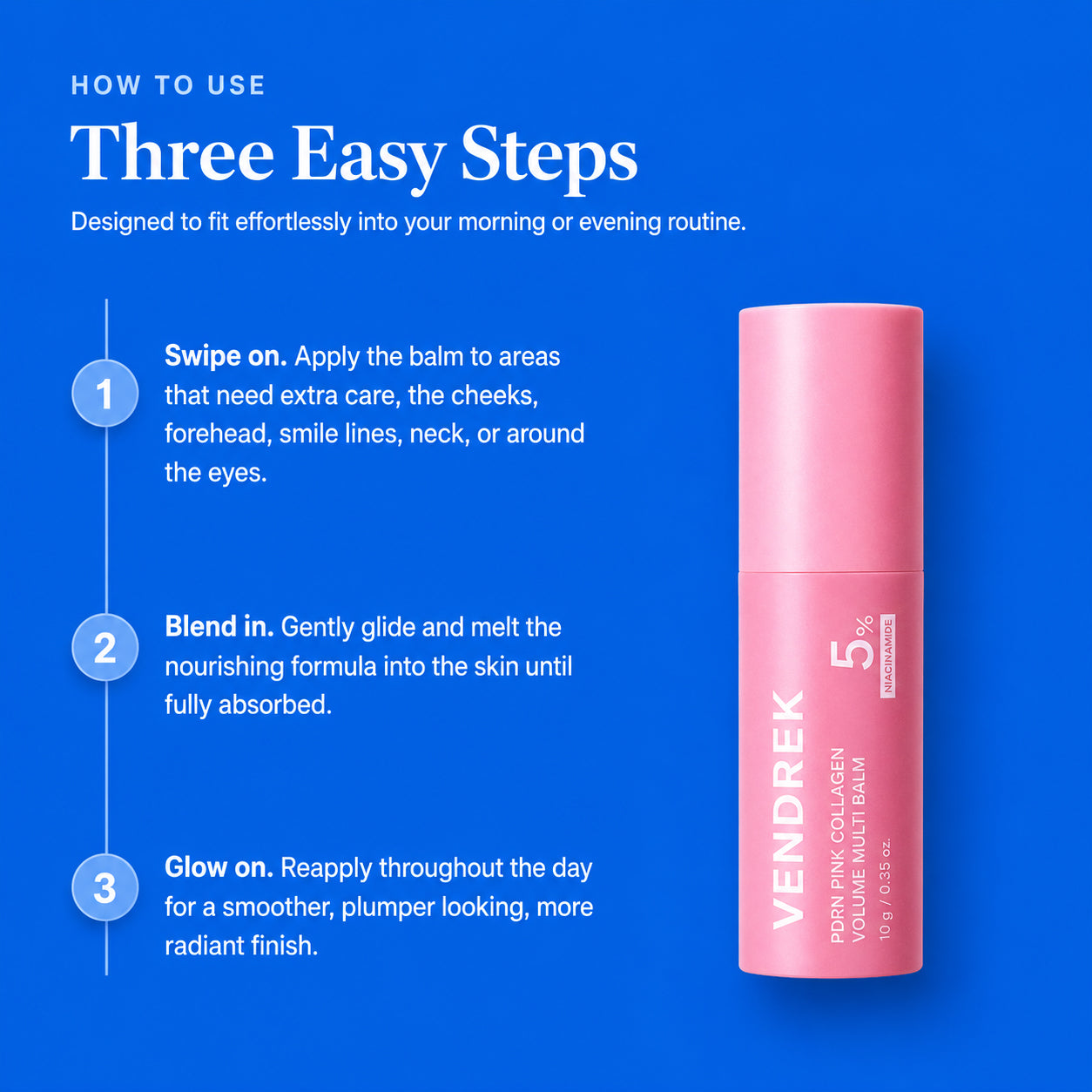 Korean PDRN + Volufiline Plumping Balm Stick